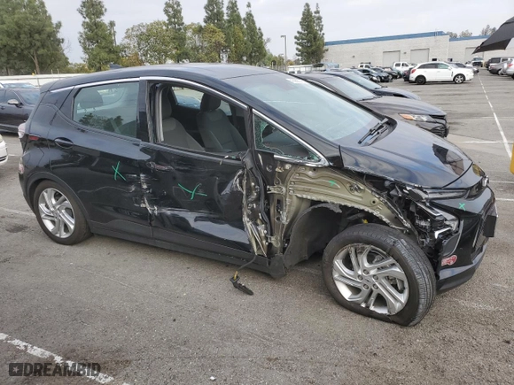 2023 Chevrolet Bolt EV 1LT with VIN 1G1FW6S09P4125986, listed as a Copart auction lot 43266075 with 16,203 mi miles and Salvage Title. Bid and sale history available at carsss.com. Image 4.