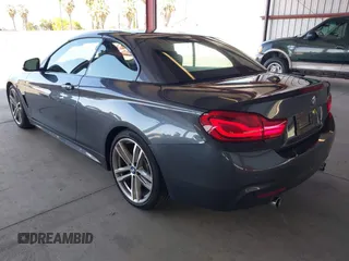 2018 BMW 4 Series 440i with VIN WBA4Z5C50JEE16887, listed as a IAAI auction lot 42218397 with 50,939 mi miles and . Bid and sale history available at DreamBid. Image 3.