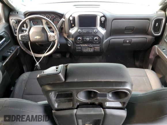 2020 Chevrolet Silverado 1500 LT with VIN 3GCUYDED6LG233216, listed as a Copart auction lot 51317015 with 65,111 mi miles and Salvage Title. Bid and sale history available at DreamBid. Image 8.