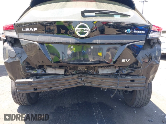 2019 Nissan LEAF SV with VIN 1N4AZ1CP7KC313224, listed as a IAAI auction lot 42289125 with 42,316 mi miles and . Bid and sale history available at DreamBid. Image 6.