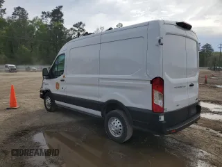 2023 Ford Transit Cargo with VIN 1FTBR2C84PKB15484, listed as a Copart auction lot 50737605 with 15,881 mi miles and Salvage title. Bid and sale history available at DreamBid. Image 2.