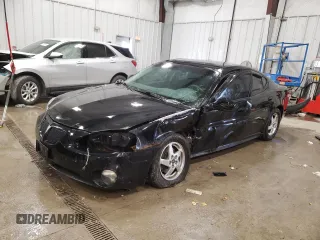 2004 Pontiac Grand Prix GT1 with VIN 2G2WP522241328181, listed as a Copart auction lot 41857935 with 159,583 mi miles and Non Repairable. Bid and sale history available at carsss.com. Image 1.