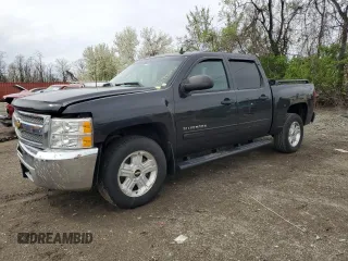 2012 Chevrolet Silverado 1500 LT with VIN 1GCPKSE78CF195115, listed as a Copart auction lot 51840535 with 191,985 mi miles and Salvage Title. Bid and sale history available at DreamBid. Image 1.