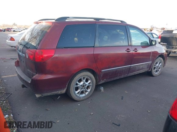 2006 Toyota Sienna XLE with VIN 5TDZA22CX6S572335, listed as a IAAI auction lot 41767852 with 200,464 mi miles. Bid and sale history available at carsss.com. Image 4.