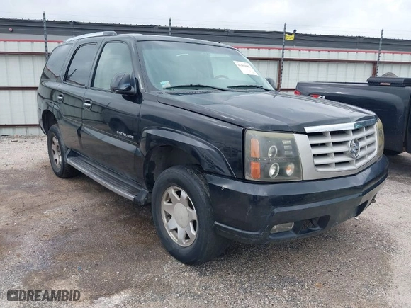 2002 Cadillac Escalade with VIN 1GYEK63N02R211749, listed as a IAAI auction lot 41462981 with 214,688 mi miles. Bid and sale history available at carsss.com. Image 1.