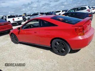 2000 Toyota Celica GT with VIN JTDDR32T0Y0061960, listed as a Copart auction lot 73967584 with 0 mi miles and Salvage Title. Bid and sale history available at carsss.com. Image 2.