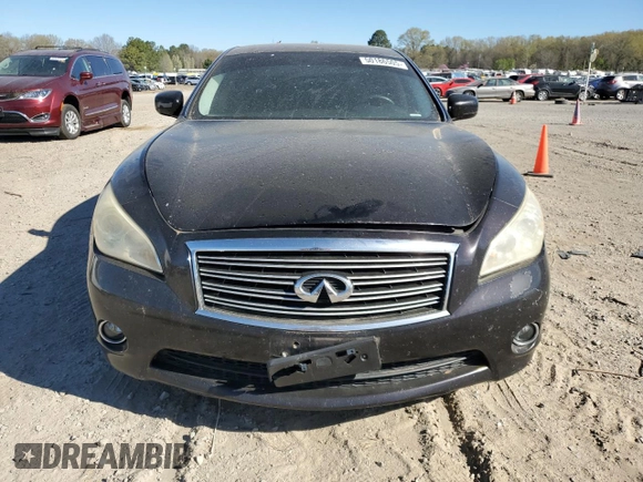 2011 Infiniti M with VIN JN1BY1AP6BM326922, listed as a Copart auction lot 50186505 with Not provided miles and Salvage title. Bid and sale history available at DreamBid. Image 5.