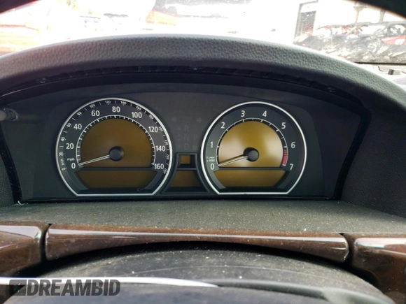 2003 BMW 7 Series 745i with VIN WBAGL63463DP67983, listed as a Copart auction lot 78225504 with Not provided miles and Clean title. Bid and sale history available at DreamBid. Image 9.