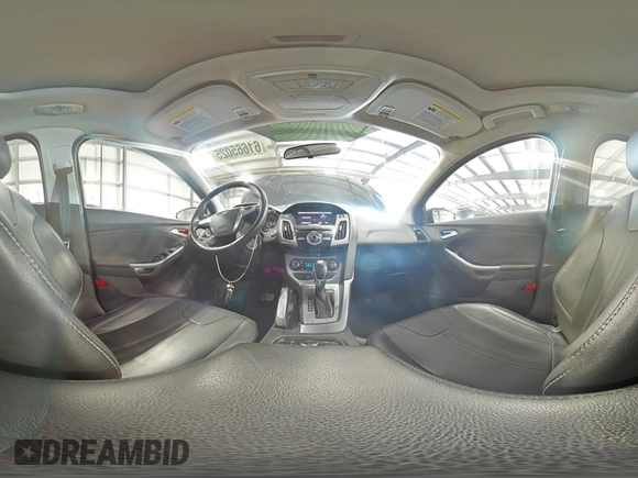 2014 Ford Focus Titanium with VIN 1FADP3N2XEL131392, listed as a Copart auction lot 61665025 with 105,597 mi miles and Salvage title. Bid and sale history available at DreamBid. Image 14.