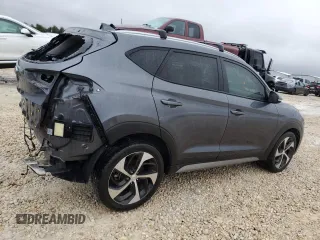2018 Hyundai Tucson Sport with VIN KM8J33ALXJU771612, listed as a Copart auction lot 44452845 with 94,048 mi miles and Salvage Title. Bid and sale history available at carsss.com. Image 3.
