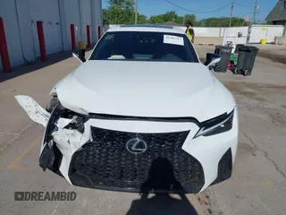 2022 Lexus IS 350 F Sport with VIN JTHGZ1E26N5023327, listed as a IAAI auction lot 42286717 with 32,098 mi miles and . Bid and sale history available at DreamBid. Image 13.