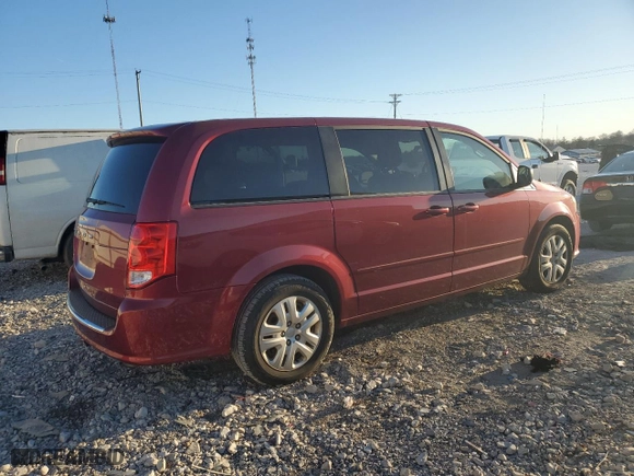 2016 Dodge Grand Caravan American Value Pkg with VIN 2C4RDGBG8GR124726, listed as a Copart auction lot 45452565 with 127,426 mi miles and Salvage Title. Bid and sale history available at carsss.com. Image 3.