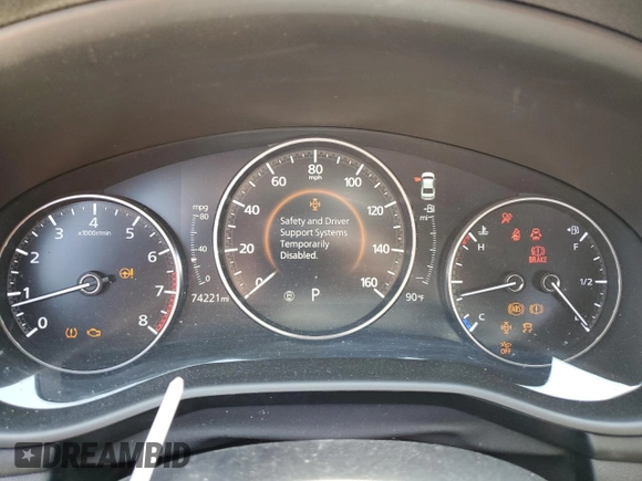 2021 Mazda 3 Premium with VIN JM1BPADL9M1319945, listed as a Copart auction lot 52902425 with 74,221 mi miles and Salvage title. Bid and sale history available at DreamBid. Image 9.