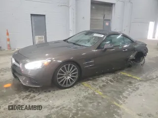 2019 Mercedes-Benz SL 550 z VIN WDDJK7DAXKF054437, wystawiony jako Copart lot #56404905 z przebiegiem 74 090 mil mil oraz Szkoda całkowita • Salvage title. Historia ofert i sprzedaży dostępna na DreamBid. Obrazek 1.