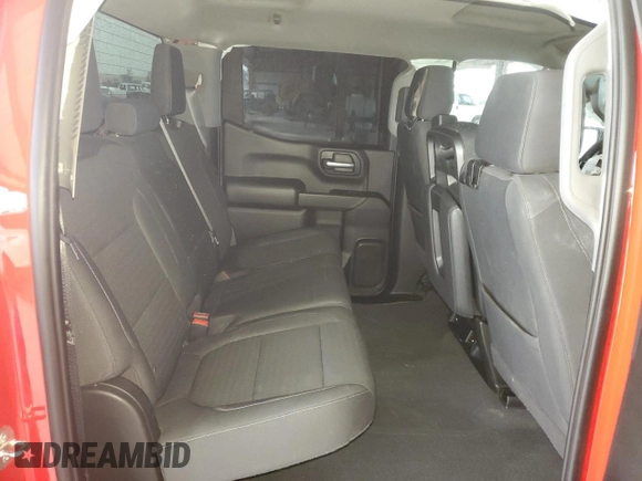 2022 Chevrolet Silverado 1500 Custom with VIN 3GCPWBEK3NG174845, listed as a Copart auction lot 53875515 with 40,868 mi miles and Salvage Title. Bid and sale history available at DreamBid. Image 10.