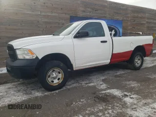 2014 Ram 1500 Tradesman z VIN 3C6JR7DG7EG249528, wystawiony jako Copart lot #80292104 z przebiegiem 130 650 mil mil oraz Czysty tytuł • Clean title. Historia ofert i sprzedaży dostępna na DreamBid. Obrazek 1.