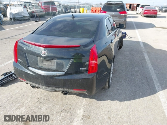 2013 Cadillac ATS Luxury with VIN 1G6AH5R30D0143143, listed as a IAAI auction lot 41504895 with 54,544 mi miles. Bid and sale history available at carsss.com. Image 4.