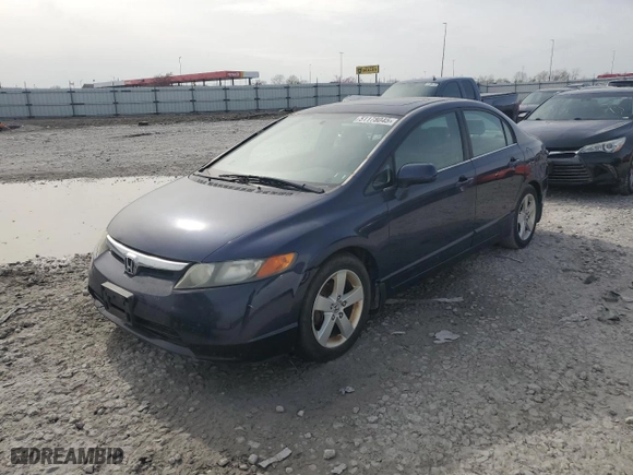 2007 Honda Civic Sdn EX with VIN 1HGFA16897L012023, listed as a Copart auction lot 51178045 with 198,838 mi miles and Clean Title. Bid and sale history available at carsss.com. Image 1.