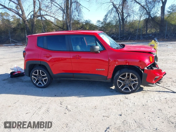 2021 Jeep Renegade Upland with VIN ZACNJDAB1MPM37898, listed as a IAAI auction lot 41276713 with 12,000 mi miles and . Bid and sale history available at DreamBid. Image 13.