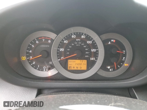 2008 Toyota RAV4 Sport with VIN JTMZD32V785097377, listed as a Copart auction lot 48242525 with 140,814 mi miles and Salvage title. Bid and sale history available at DreamBid. Image 9.