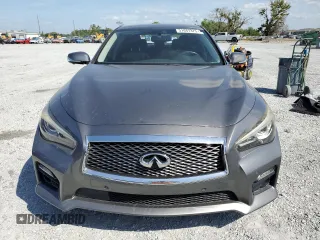 2014 Infiniti Q50 Hybrid Sport with VIN JN1AV7AP0EM691995, listed as a Copart auction lot 51041375 with Not Provided miles and Salvage Title. Bid and sale history available at carsss.com. Image 5.
