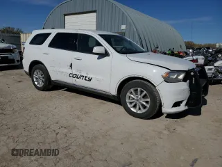 2019 Dodge Durango Special Service with VIN 1C4SDJFT4KC738888, listed as a Copart auction lot 79771624 with 116,281 mi miles and Salvage title. Bid and sale history available at DreamBid. Image 4.