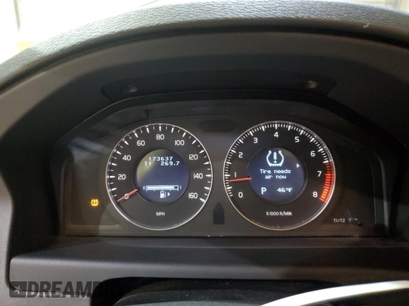 2008 Volvo V70 with VIN YV1BW982381051882, listed as a Copart auction lot 41446635 with 173,637 mi miles and Salvage Title. Bid and sale history available at DreamBid. Image 9.