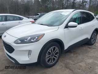 2020 Ford Escape SEL with VIN 1FMCU0H63LUB08437, listed as a IAAI auction lot 41691341 with 68,974 mi miles and . Bid and sale history available at carsss.com. Image 18.
