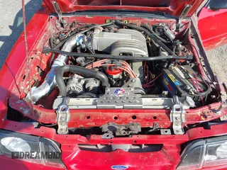 1988 Ford Mustang with VIN 1FABP41E3JF149982, listed as a IAAI auction lot 42564315 with 83,479 mi miles and . Bid and sale history available at DreamBid. Image 10.