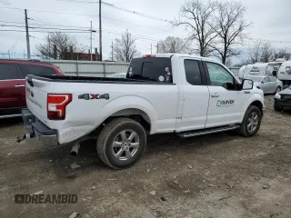2018 Ford F-150 XL with VIN 1FTEX1EPXJKG02293, listed as a Copart auction lot 51220775 with 138,325 mi miles and Clean Title. Bid and sale history available at carsss.com. Image 3.