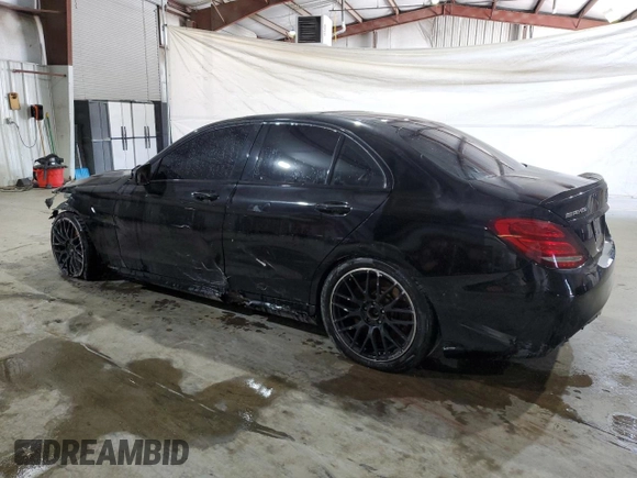 2017 Mercedes-Benz C 63 AMG with VIN 55SWF8GB8HU209805, listed as a Copart auction lot 59524155 with Not provided miles and Clean title. Bid and sale history available at DreamBid. Image 2.