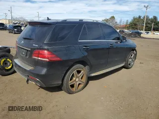 2016 Mercedes-Benz GLE 400 with VIN 4JGDA5GB2GA729393, listed as a Copart auction lot 44413265 with 119,061 mi miles and Salvage title. Bid and sale history available at DreamBid. Image 3.