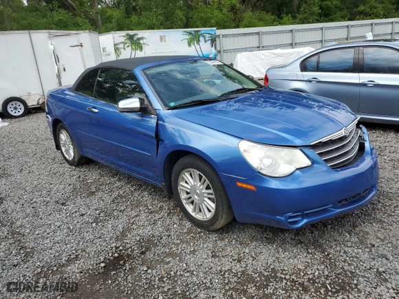 2008 Chrysler Sebring LX with VIN 1C3LC45K88N207972, listed as a Copart auction lot 52366925 with 92,396 mi miles and Salvage Title. Bid and sale history available at carsss.com. Image 4.