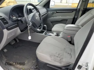 2009 Hyundai Santa Fe GL with VIN 5NMSG13EX9H312227, listed as a Copart auction lot 62176495 with 153,746 mi miles and Salvage title. Bid and sale history available at DreamBid. Image 7.