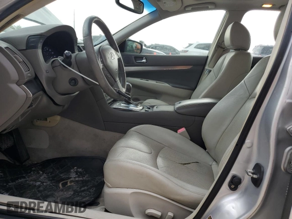 2013 Infiniti G37 Journey with VIN JN1CV6AP0DM714466, listed as a Copart auction lot 54339675 with 169,275 mi miles and Salvage Title. Bid and sale history available at DreamBid. Image 7.