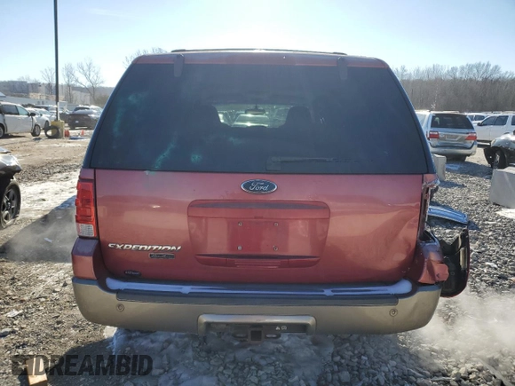 2003 Ford Expedition Eddie Bauer with VIN 1FMRU17W33LB36519, listed as a Copart auction lot 88089905 with 187,656 mi miles and Non Repairable. Bid and sale history available at carsss.com. Image 6.