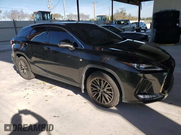 2022 Lexus RX with VIN 2T2YZMDA5NC349487, listed as a Copart auction lot 48143885 with 0 mi miles and Non Repairable. Bid and sale history available at carsss.com. Image 4.
