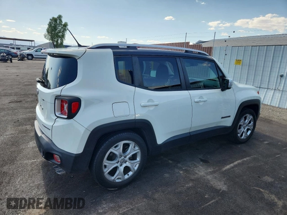 2016 Jeep Renegade Limited with VIN ZACCJADT2GPD14676, listed as a Copart auction lot 65989335 with 93,171 mi miles and Clean title. Bid and sale history available at DreamBid. Image 3.