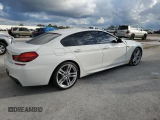 2016 BMW 6 Series 640i with VIN WBA6D0C57GG432671, listed as a Copart auction lot 86781034 with 118,161 mi miles and Salvage Title. Bid and sale history available at carsss.com. Image 3.