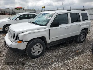 2016 Jeep Patriot Sport z VIN 1C4NJPBB1GD803865, wystawiony jako Copart lot #56522965 z przebiegiem 112 082 mil mil oraz Szkody całkowita. Historia ofert i sprzedaży dostępna na DreamBid. Obrazek 1.
