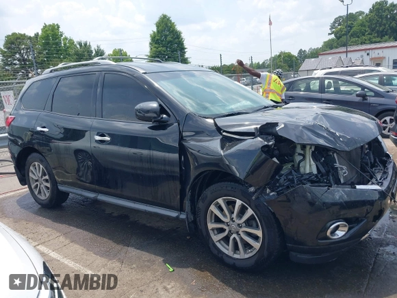 2016 Nissan Pathfinder SL with VIN 5N1AR2MM5GC642088, listed as a IAAI auction lot 42581116 with 127,954 mi miles and . Bid and sale history available at DreamBid. Image 13.
