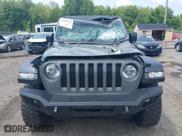 2021 Jeep Wrangler Unlimited Rubicon with VIN 1C4HJXFN3MW816375, listed as a IAAI auction lot 42480514 with 62,324 mi miles and . Bid and sale history available at DreamBid. Image 12.