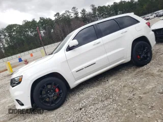 2017 Jeep Grand Cherokee SRT with VIN 1C4RJFDJ3HC815961, listed as a Copart auction lot 44316545 with 85,121 mi miles and Salvage Title. Bid and sale history available at carsss.com. Image 1.
