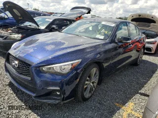 2023 Infiniti Q50 Sensory z VIN JN1EV7CP8PM510207, wystawiony jako Copart lot #73856804 z przebiegiem 15 302 mil mil oraz Nie do naprawy • Non repairable. Historia ofert i sprzedaży dostępna na DreamBid. Obrazek 1.