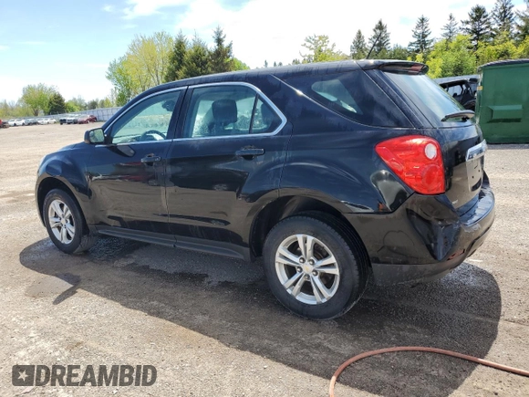 2013 Chevrolet Equinox LS z VIN 2GNFLCEK6D6159932, wystawiony jako Copart lot #56021385 z przebiegiem 97 321 mil mil oraz Szkoda całkowita • Salvage title. Historia ofert i sprzedaży dostępna na DreamBid. Obrazek 2.