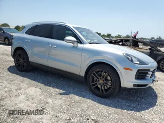 2022 Porsche Cayenne Turbo S E-Hybrid with VIN WP1AA2AY8NDA01171, listed as a Copart auction lot 55990585 with 54,390 mi miles and Salvage title. Bid and sale history available at DreamBid. Image 4.