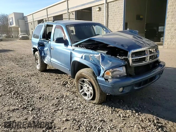 2003 Dodge Durango SLT with VIN 1D4HS48Z63F627541, listed as a Copart auction lot 42288755 with 265,987 mi miles and Salvage Title. Bid and sale history available at DreamBid. Image 11.