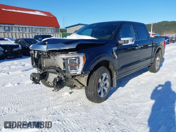 2022 Ford F-150 XL with VIN 1FTFW1E89NFA90976, listed as a IAAI auction lot 41529175 with 10,241 mi miles. Bid and sale history available at carsss.com. Image 19.