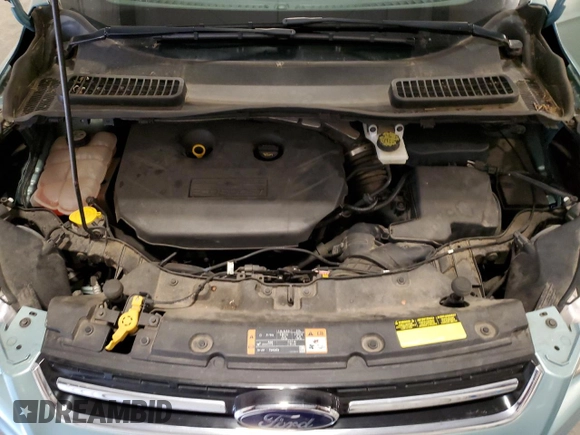 2013 Ford Escape SEL with VIN 1FMCU9H93DUA72099, listed as a Copart auction lot 58691955 with 30,449 mi miles and Salvage title. Bid and sale history available at DreamBid. Image 12.
