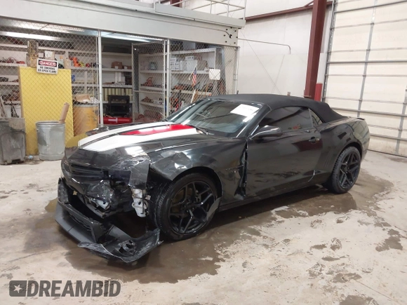 2012 Chevrolet Camaro LT with VIN 2G1FG3D30C9115857, listed as a IAAI auction lot 42367484 with 60,866 mi miles and . Bid and sale history available at DreamBid. Image 2.